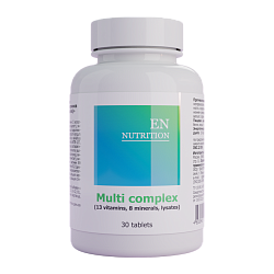 Multi complex ( 13 vitamins, 8 minerals, lysates)