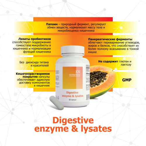 Digestive enzyme & lysates фото 5